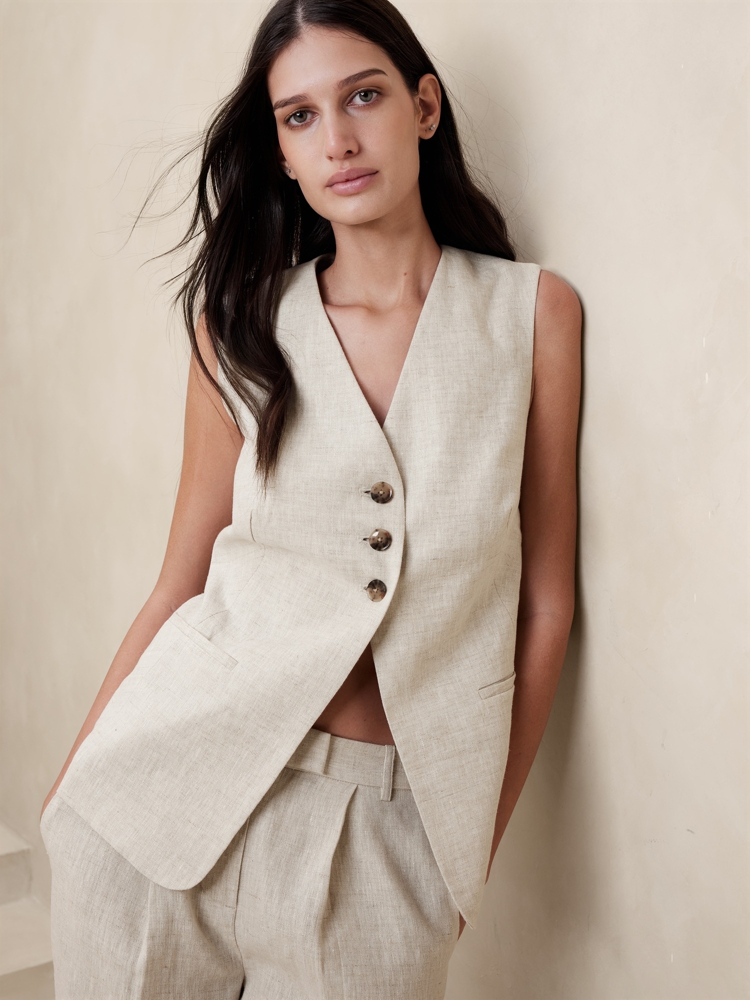 Banana Republic, Lina Linen Vest