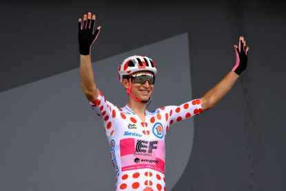 Neilson Powless (EF Easypost) before stage three of the 2023 Tour de France