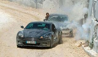 The car chase in Italy in Quantum Of Solace