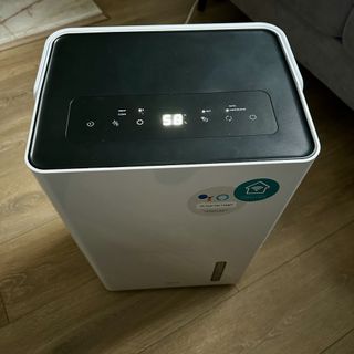 The Duux Bora Smart 20L Dehumidifier from above