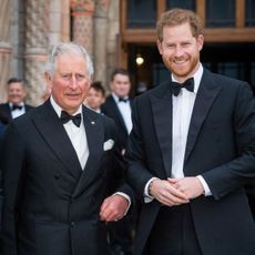 King Charles and Prince Harry attend the 'Out Planet' Global Premiere in 2019