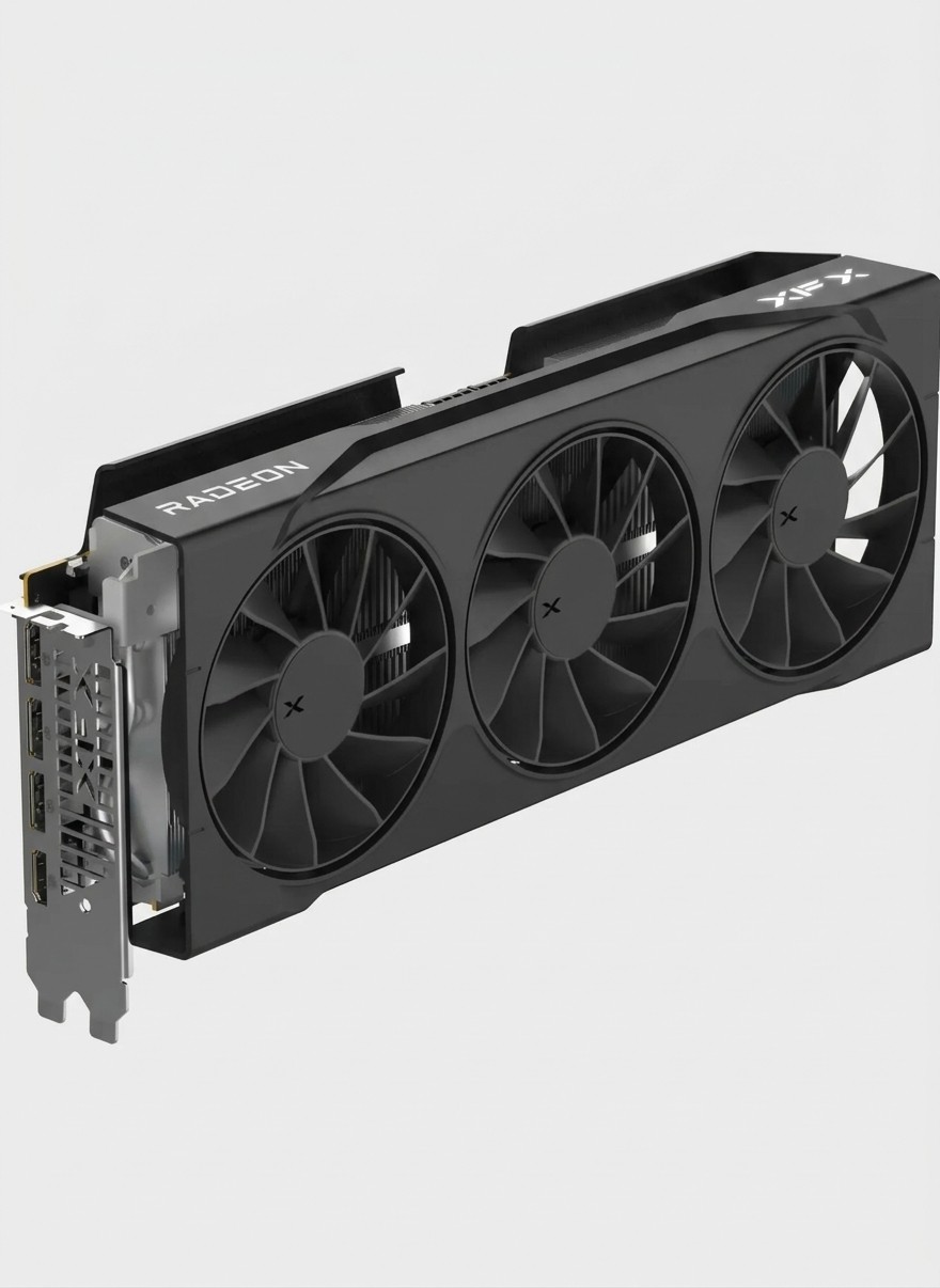 An XFX RX 9070 GRE 12 GB graphics card