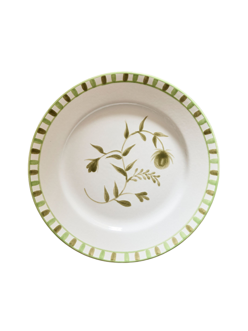 Charlotte Hand-Painted Dinner Plate, Set of 4 
