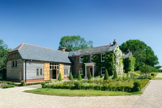 Cottage with oak extension