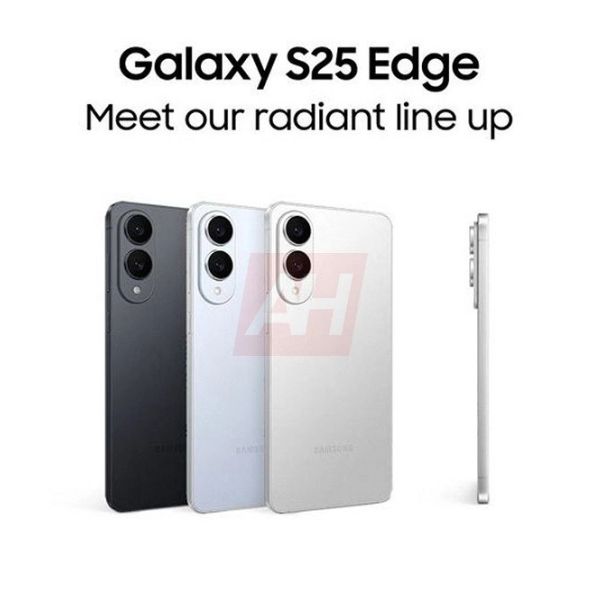 Galaxy S25 Edge press material leak