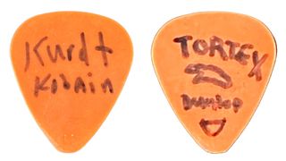 Kurt Cobain's Dunlop Tortex guitar pick