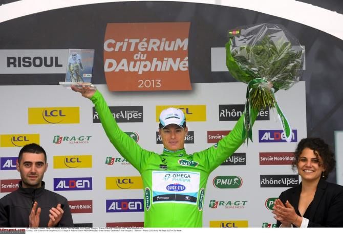 Gianni Meersman (Omega Pharma-Quick Step) won the green jersey