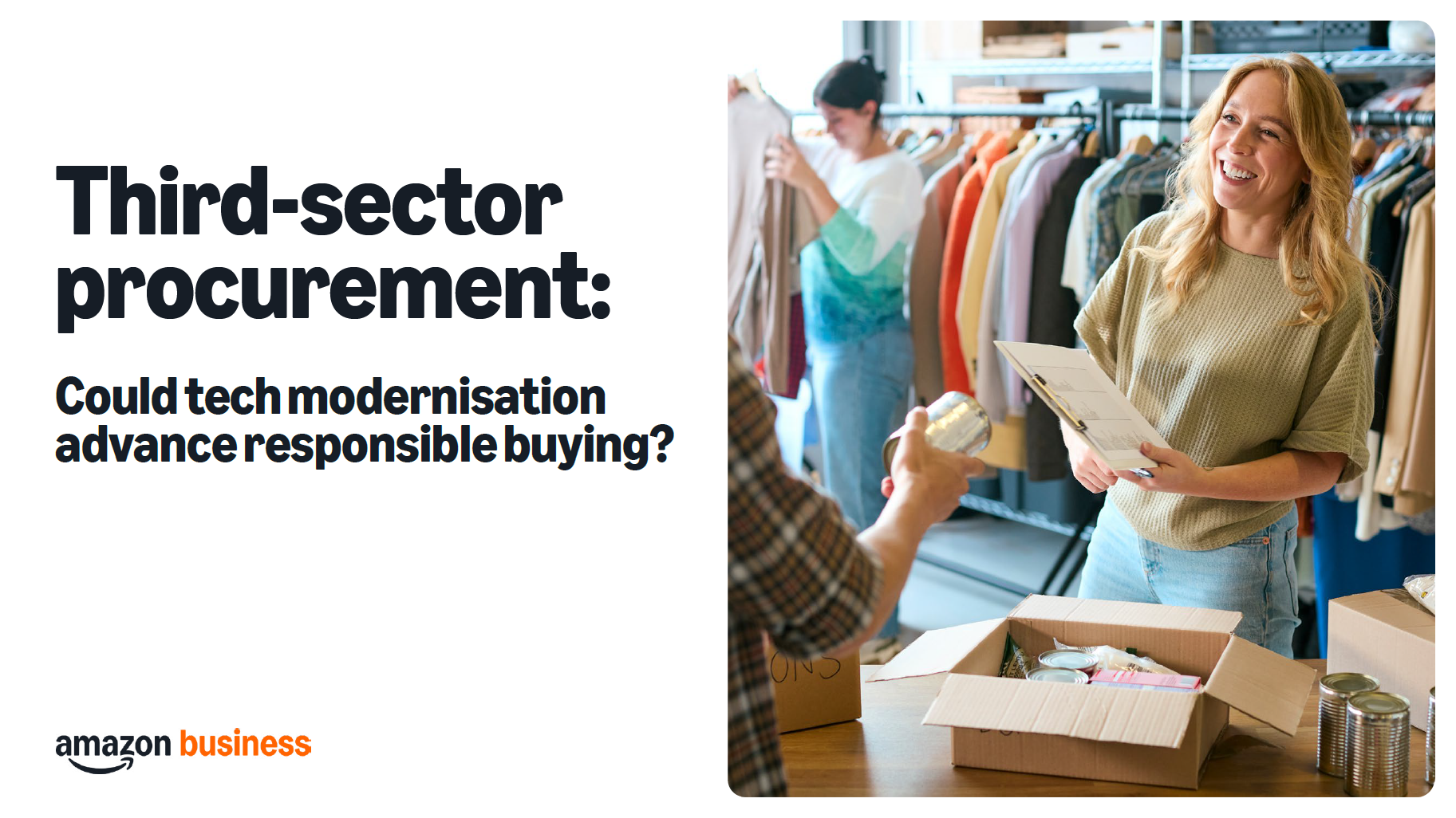 Third-sector procurement: Could tech modernisation advance responsible buying?