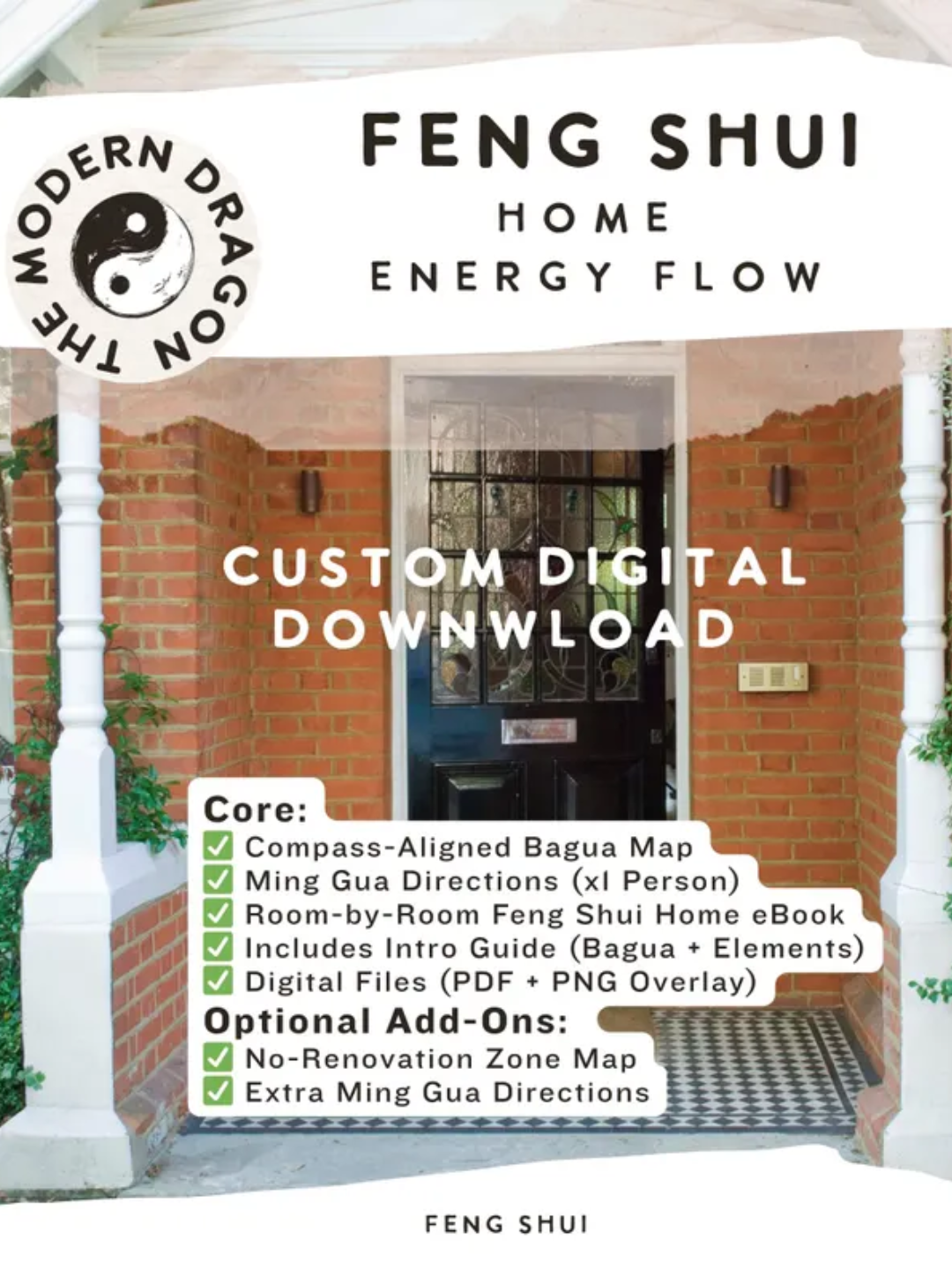 A Feng Shui download from The Modern Dragon Feng Shui on Etsy