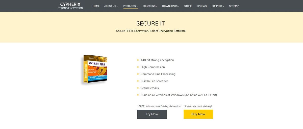 Cypherix Secure IT Review Hero