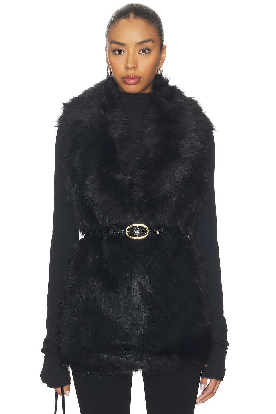 Unreal Fur Premium Rose Vest