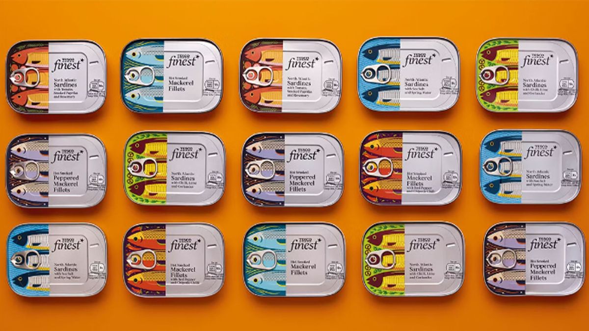 Tinned fish design