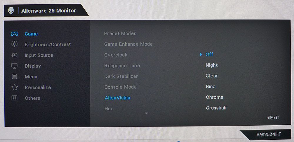 Alienware AW2524HF
