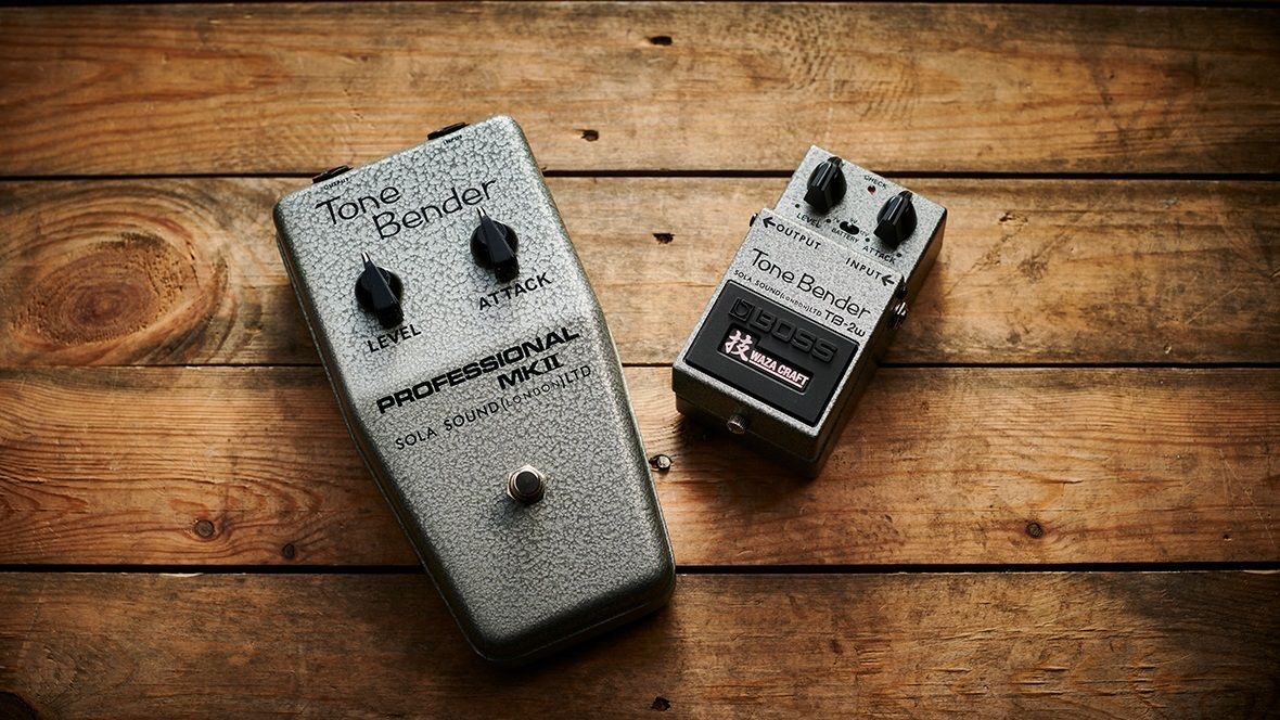 The Tone Bender Mk II fuzz pedal is back as the Waza Craft TB-2W