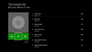 Xbox One CD Player app