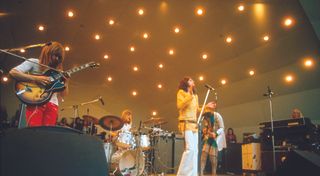 Yes perform at Crystal Palace, London, with Alan White on drums, on September 2, 1972