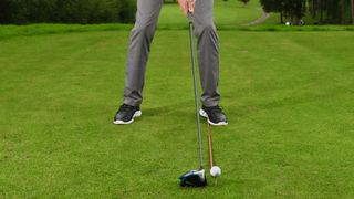 How to hit a driver - ball position