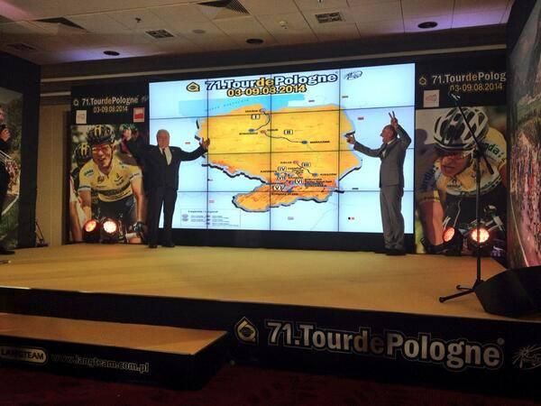 The 2014 Tour of Poland route is revealed