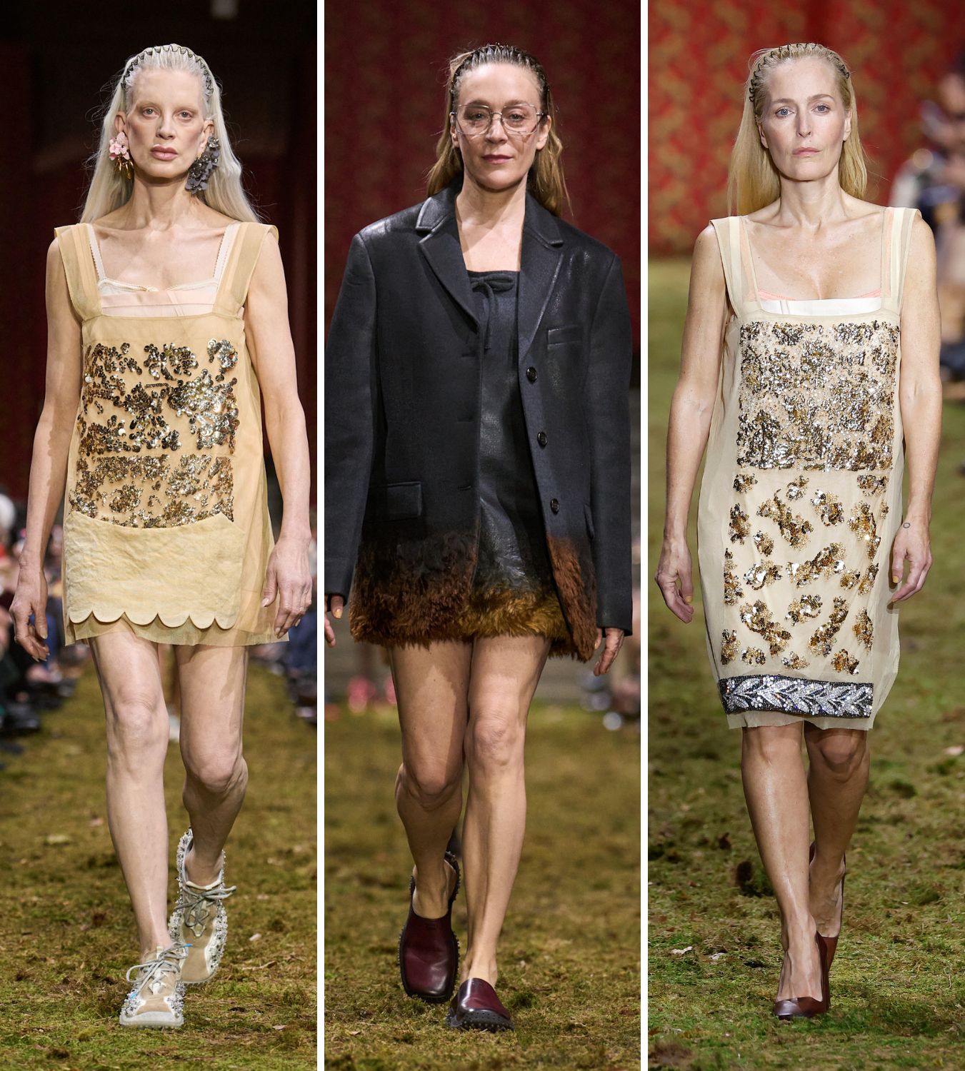 Miu Miu aw26 runway pfw