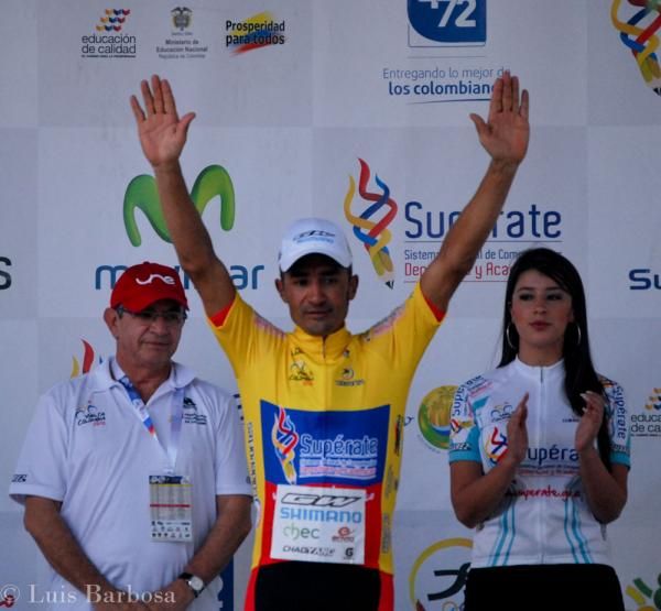 Felix Cardenas Ravelo (Gw Shimano-Chec-Envia) in yellow