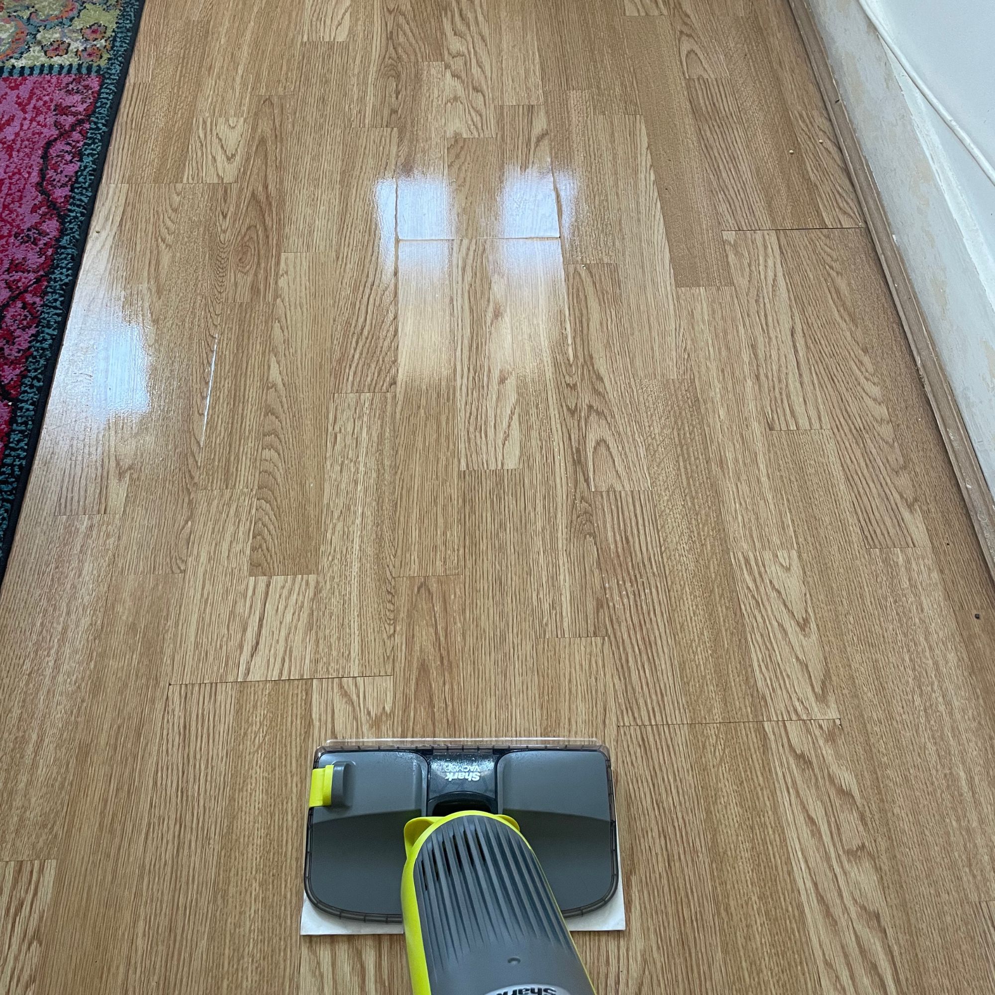 Using Shark VacMop on laminate flooring