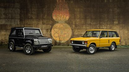 Everrati Electric drive classics – all-electric Range Rover Classic and Land Rover Defender 
