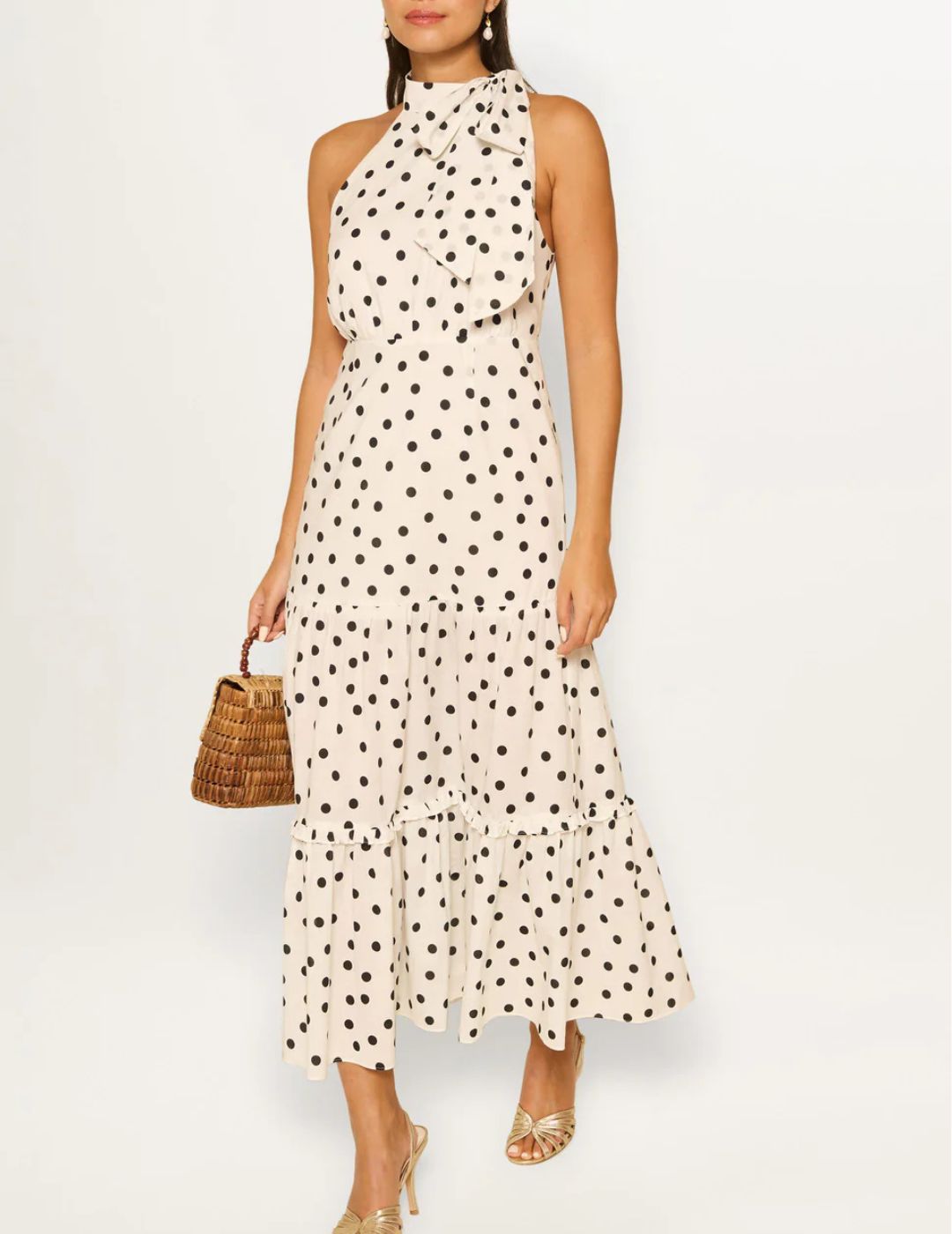 Rixo , Eleanor Cotton Midi Dress