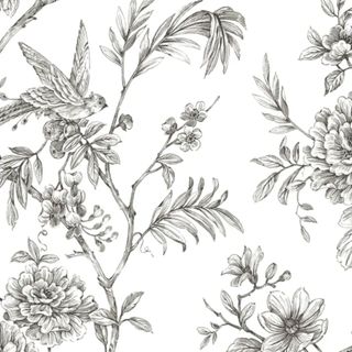 Feemster Peel & Stick Floral Roll wallpaper