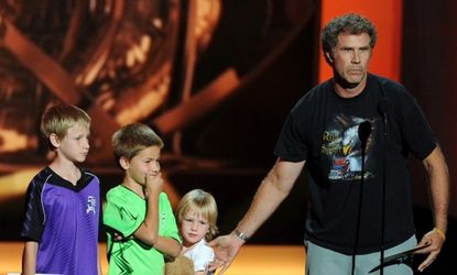 Will Ferrell and his kids