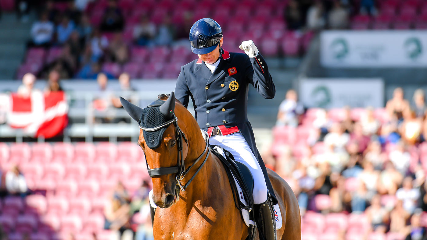 World Dressage Championships: Gareth Hughes and Classic Briolinca in the grand prix special