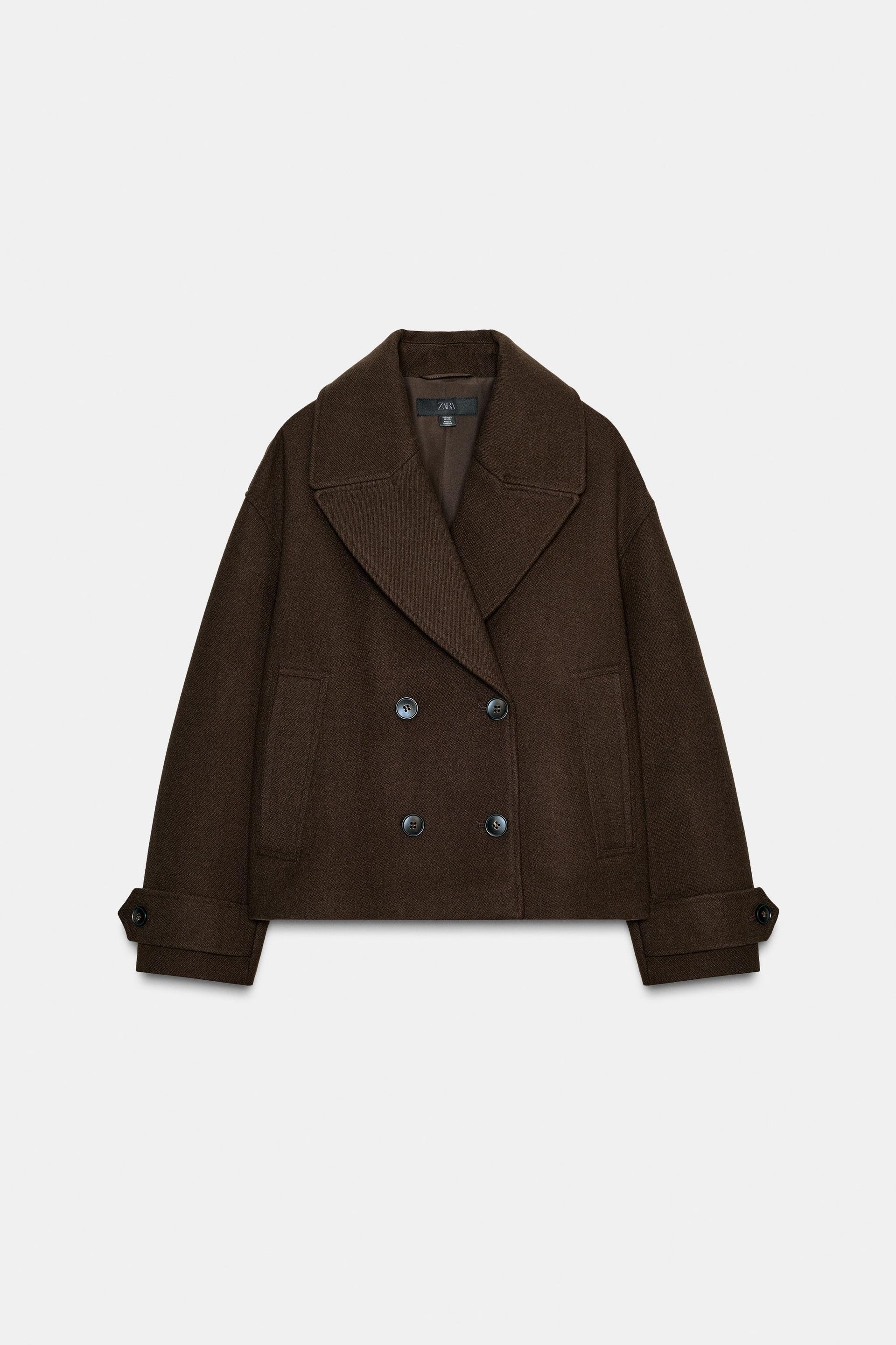 Double-Breasted Short Coat