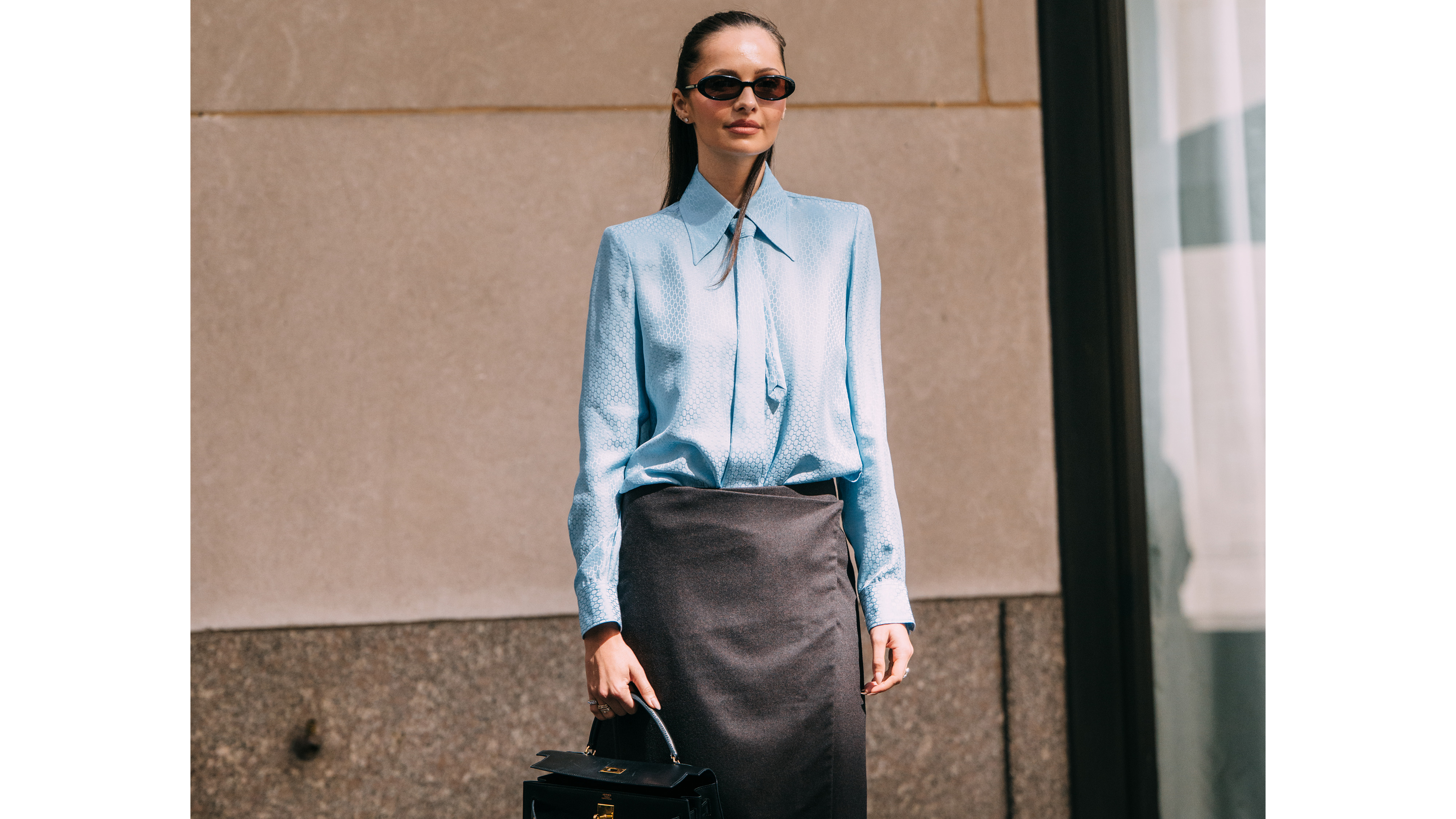 pia, creative director of heaven mayhem attending paris fashion week