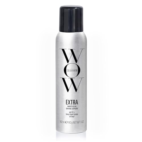 Color Wow Extra Mist-Ical Shine Spray, Glossing Mist for Shiny Hair, 162ml | Super-Fine Shine Spray, Glossy Shine, Smooths Frizz, Heat Protection, Lightweight Finish