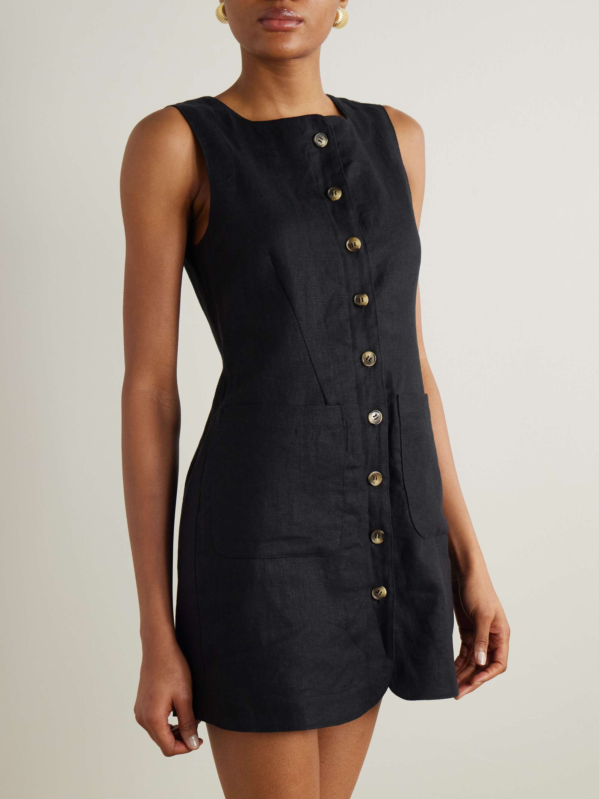 Emma Linen Mini Dress