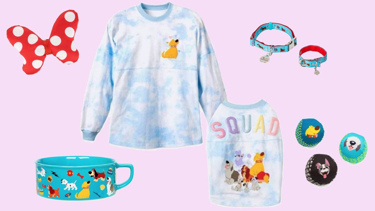 Disney lance une collection pour animaux de compagnie comprenant des vêtements pour vous et votre chien