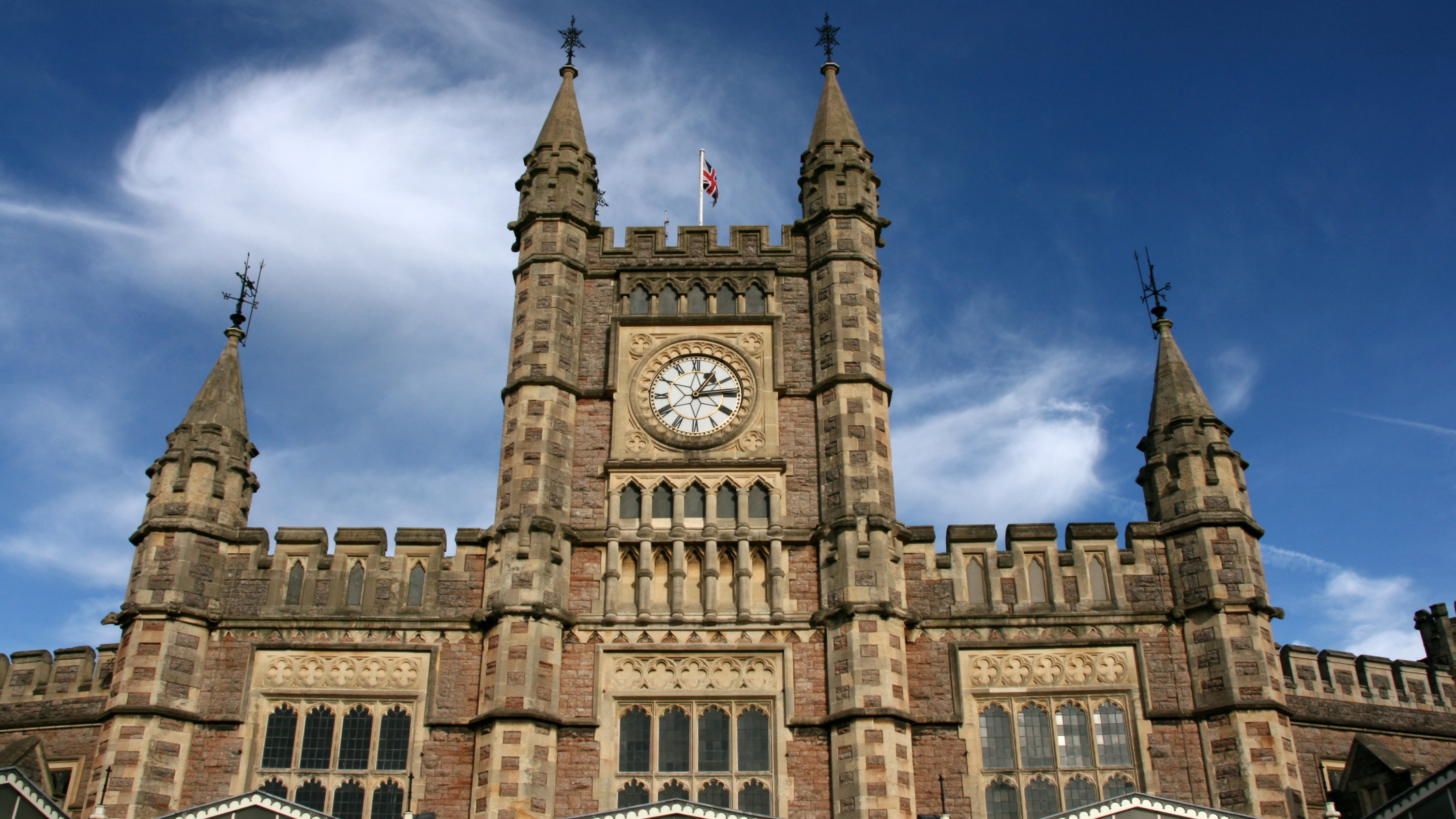 The Bristol Temple Meads Station with Auri installed in the rafters above. 