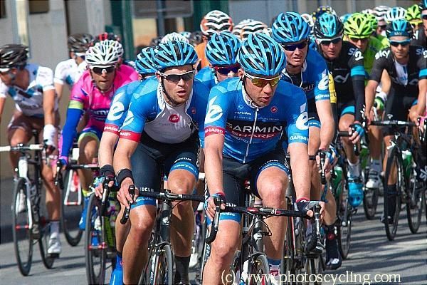 Garmin-Sharp looks after race leader Andrew Talansky