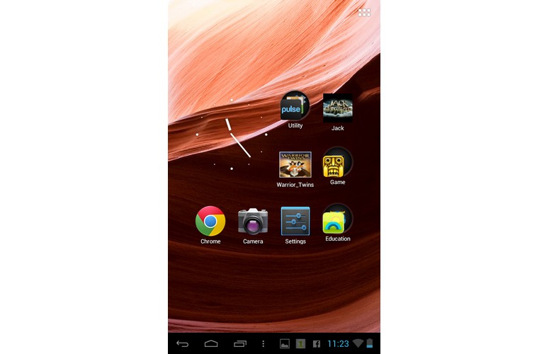 D2 Pad 712 Homescreen 2