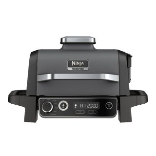 A Ninja Woodfire grill on a white background