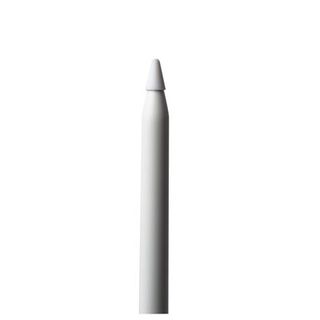 Apple Pencil with white PenTips nib attached