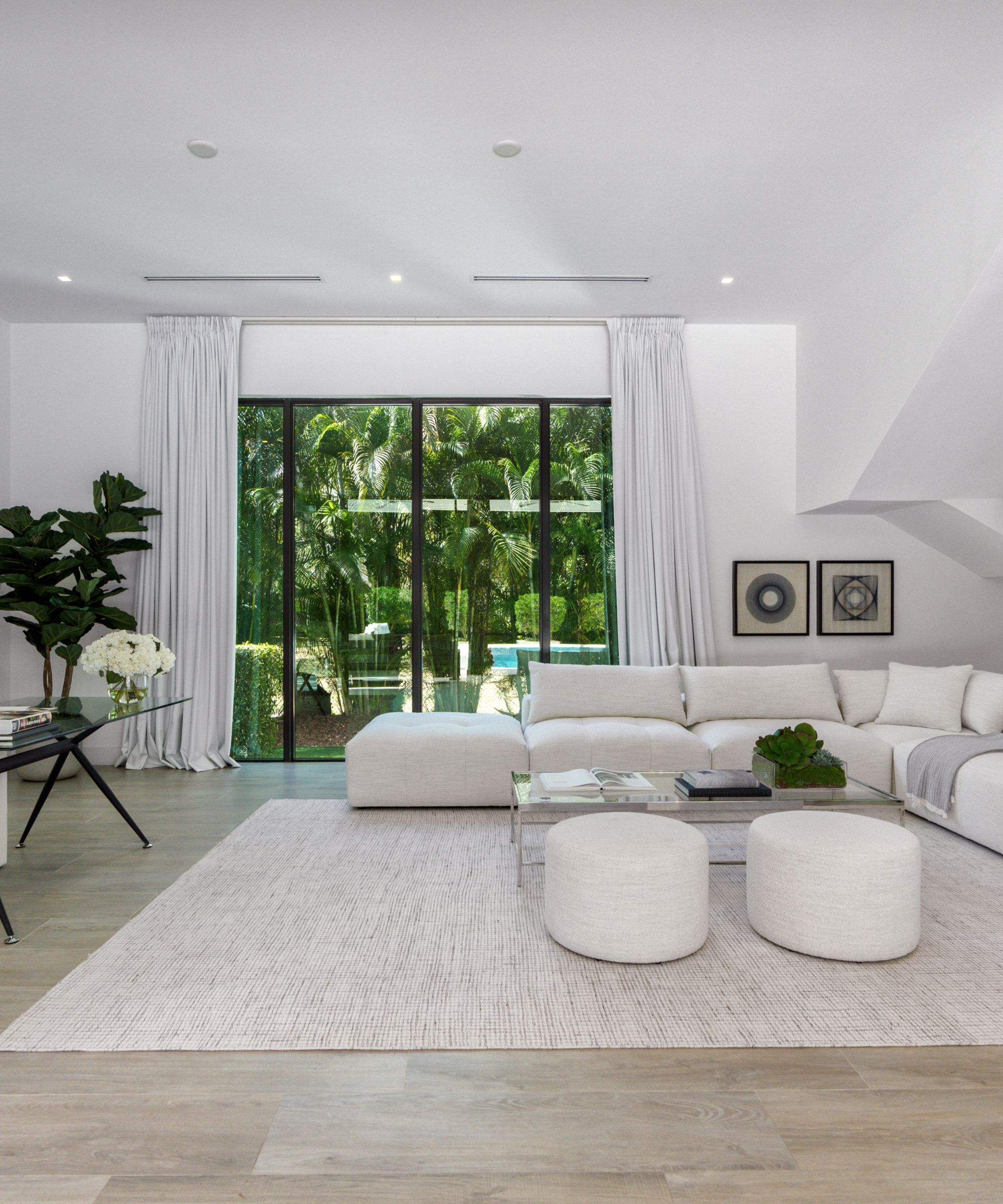 David Ortiz's living room