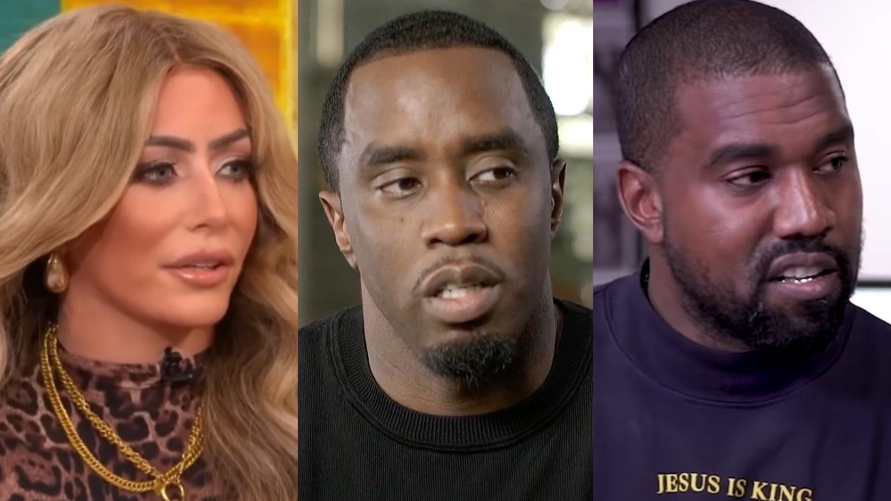 Aubrey O’Day reageert op reacties over het bijwonen van het concert van Kanye West nadat ze claims tegen Diddy had ingediend