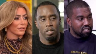 Aubrey O'Day speaks on CBS Mornings, Diddy talks on his YouTube channel, while Kanye West appears on BigBoyTV.