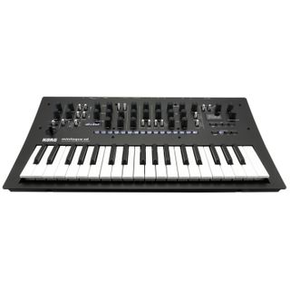 Korg Minilogue XD on a white background