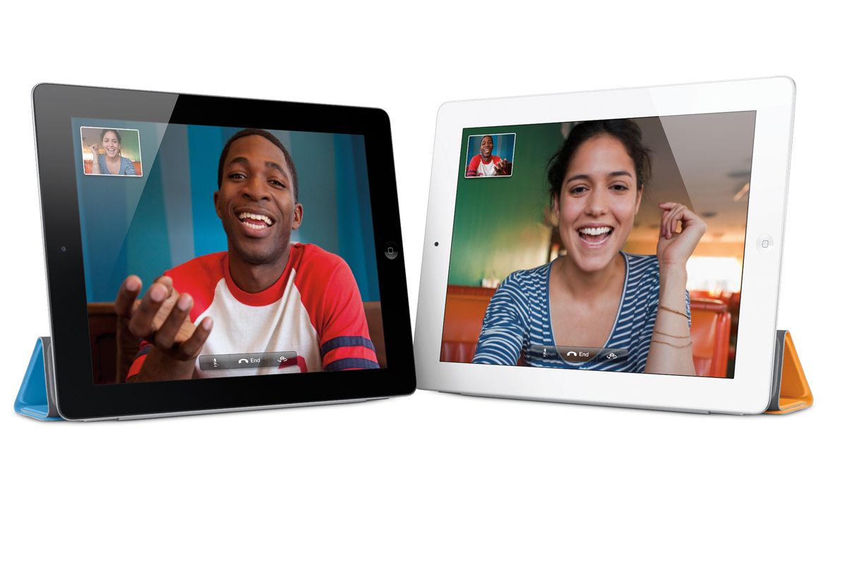 FaceTime video conferencing on the Apple iPad 2