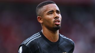 Brentford v Arsenal live stream | Gabriel Jesus of Arsenal during the Premier League match between Manchester United and Arsenal FC at Old Trafford on September 4, 2022 in Manchester, United Kingdom.