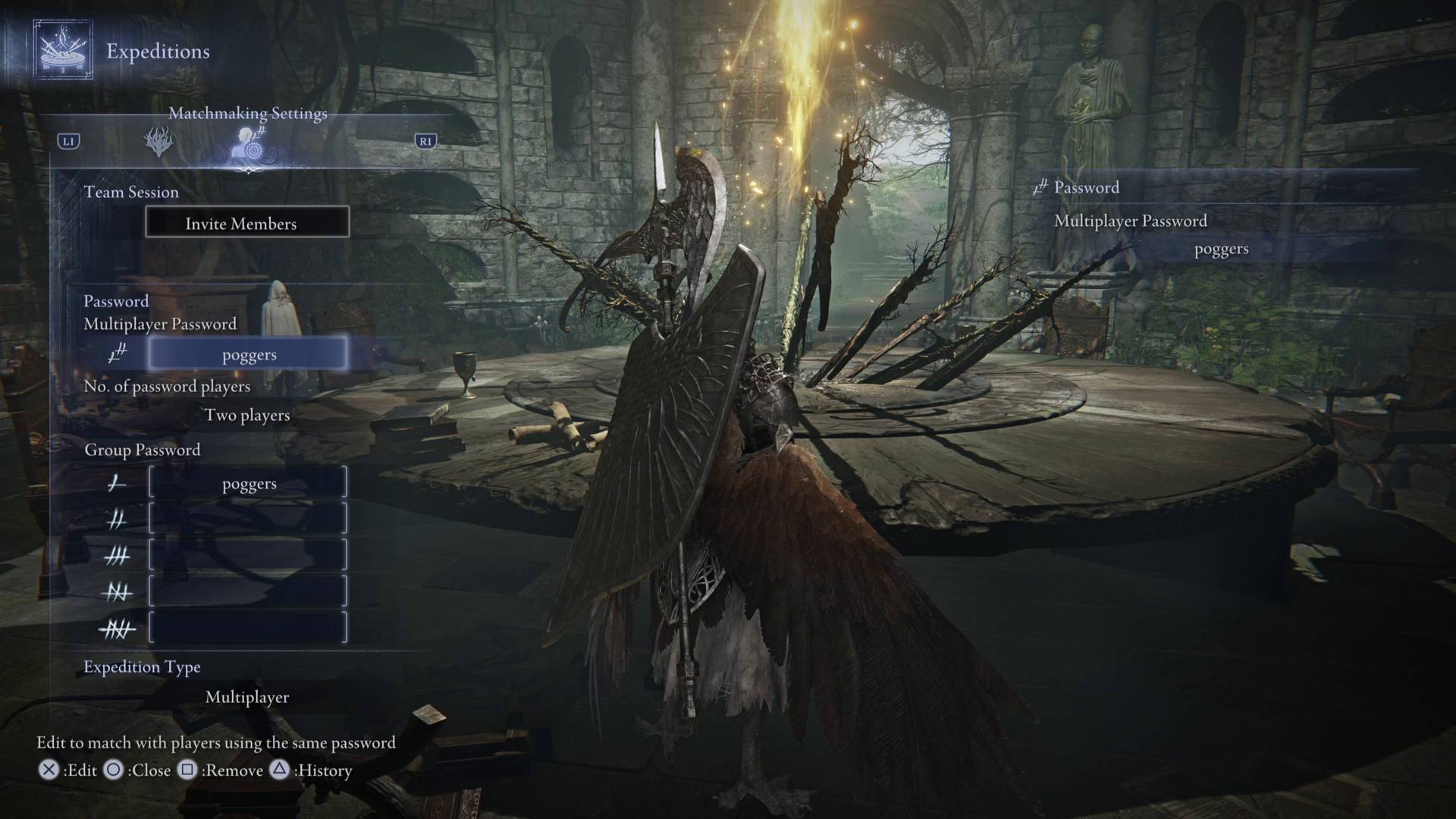 Elden Ring Nightreign multiplayer password