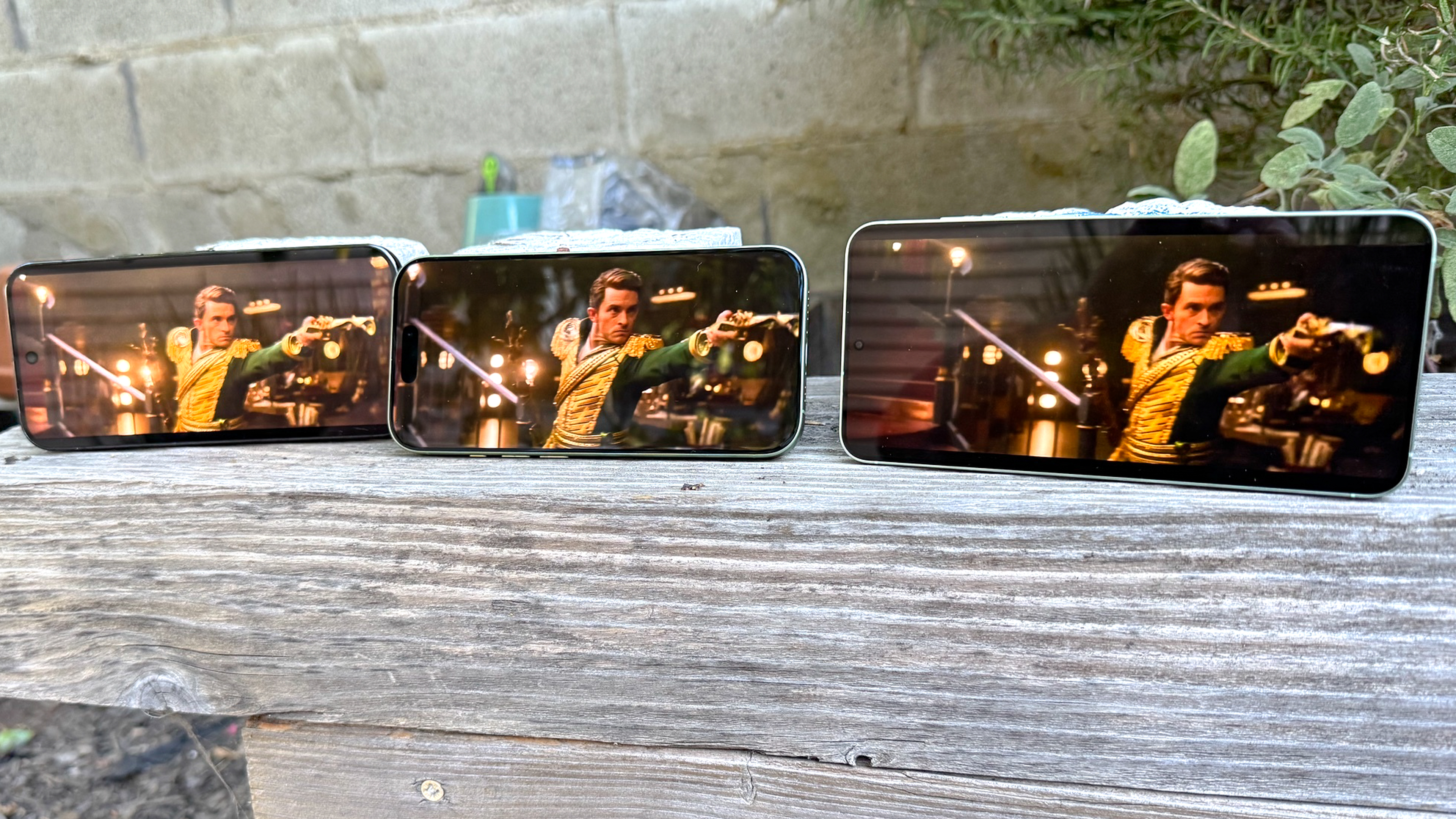 Wicked trailer on a Pixel 10 Pro, iPhone 17, Galaxy S25 Plus
