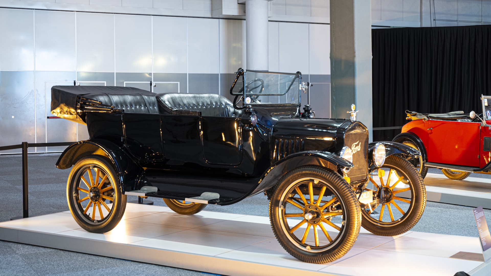 BRUSSELS, BELGIUM - JANUARY 13: Ford Model T classic car at Brussels Expo on January 13, 2023 in Brussels, Belgium. (Photo by Sjoerd van der Wal/Getty Images)