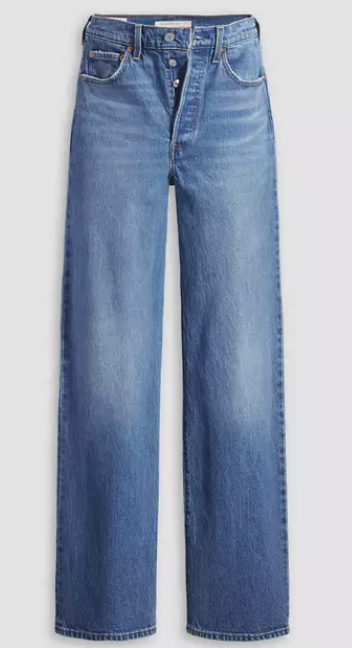 Levi, Ribcage Straight Full Length Jeans
